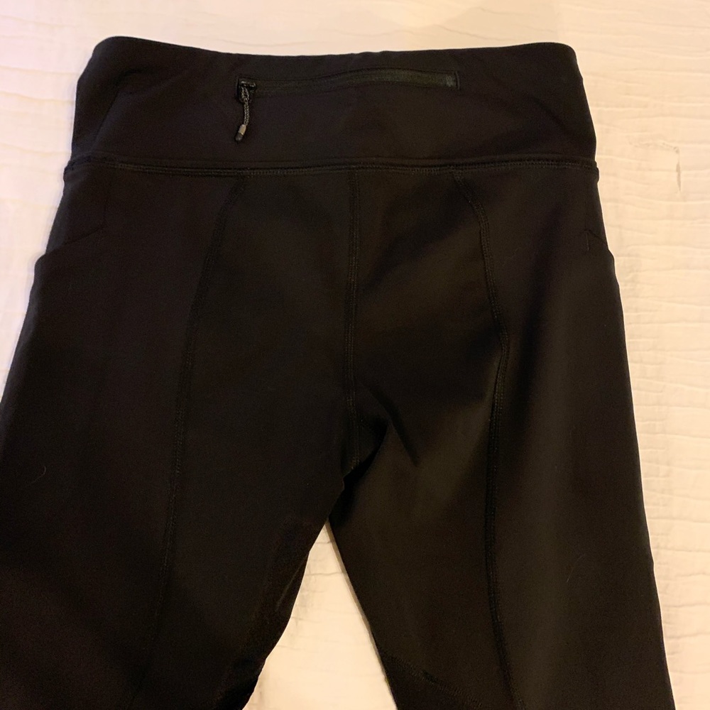 Lululemon pace rival legging, black Sz4 GUC